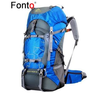 Sacs Fonto sacs de Sport escalade en plein air imperméable 60L sac à dos en Nylon pour hommes et femmes voyage randonnée Camping sac à dos