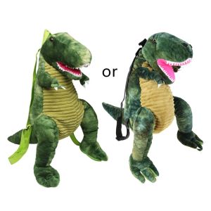 Tassen voor creatieve 3D dinosauruskinderen Backpacks Animal Cartoon Kids Travel School