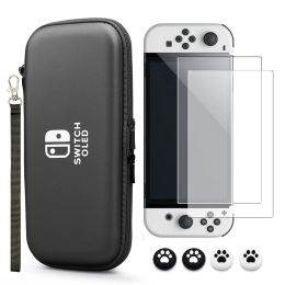 Sacs pour Nintendo Switch Oled Case Storage Sac portable Eva Hard Shell NS Console Nintend Switch Oled Game Accessoires de transport Case