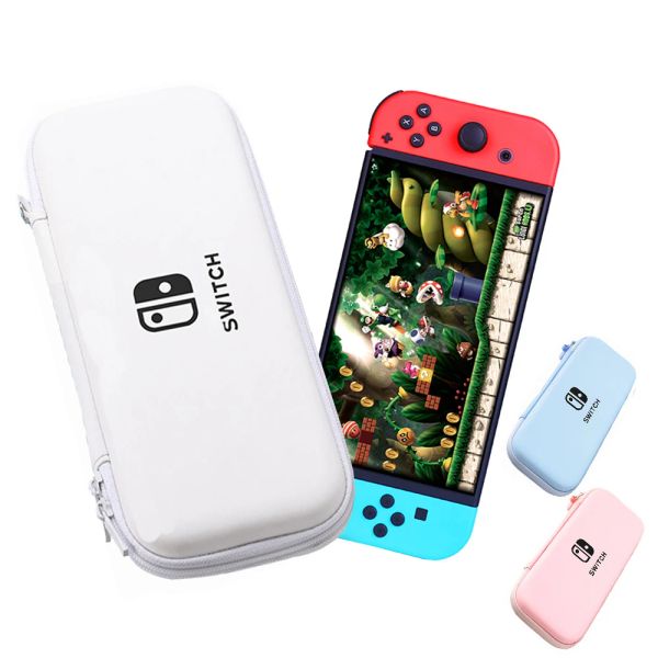 Sacs pour Nintendo Switch, étui de protection de transport, sac de rangement, sac en PU dégradé pour Switch OLED, pochette Portable de voyage, accessoires