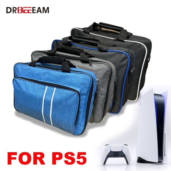 Bolsas para consola de juegos PS5, tamaño Original para consola Play Station 5, bolsa protectora de lona para hombro, bolso de mano, funda de lona