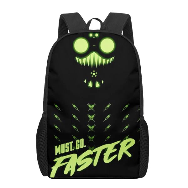 Sacs Game Apex Legends Pattern Kids School Sacs 3D Book Book Bag Men 16 pouces sac à dos pour Teen Boys Kindergarten Bagpack Enfants