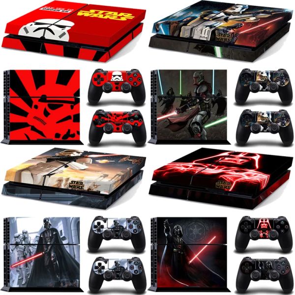 Sacs Game Console Vinyl Skin Sticker pour Playstation 4 PS4 P S 4 CONTRALLER GAMEPAD DÉCAL IMPRESSION DE COUVERTURE DE COUVERTURE