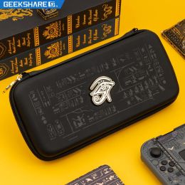 GeekShare Mysterious Egypt Sac de rangement Protables pour Nintendo Switch Strap Pharaoh Travel Carrying Case For Nintendo Switch OLED