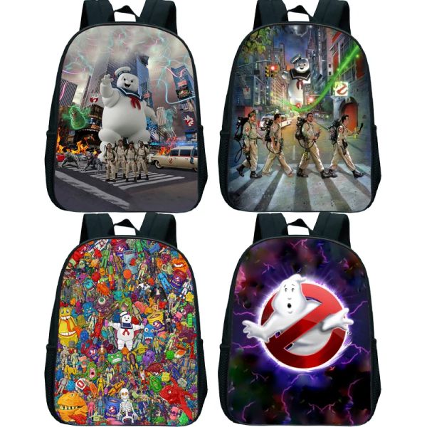 Bolsas Ghostbusters Afterlife mochilas para niños Bolso de hombro para niños lindos rucksack para niños pequeños regalos de jardín de infantes