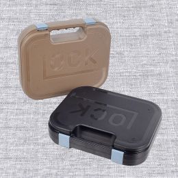Sacs Glock Abs Pistol Case Protecteur Pertecteur Tactical Hard Shell Tool Boîte de rangement en mousse rembourrée