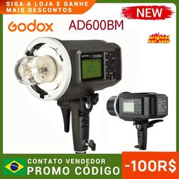 Tassen Godox Ad600bm Bowens Mount 600ws Gn87 High Speed Sync Outdoor Flash Strobe Light W 8700mAh Batterij Pk Ad600pro voor Live Stream