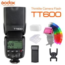 Tassen Godox Tt600 2.4g Draadloze Gn60 Master/slave Camera Flash Speedlite Flitser voor Canon Nikon Sony Pentax Olympus Fujifilm Lumix