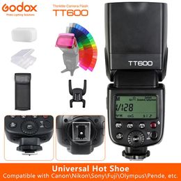 Sacs Godox Tt600 Flash 2.4g caméra sans fil Flash Support Offhine Hss + X1/x2/xpro transmetteur pour Canon Nikon Fujifilm Sony