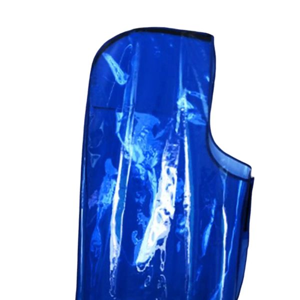 Sacs sac de golf couverture de pluie bleue transparent avec capuche tpu imperméable pour golf pour chariots de golf accessoires de golf