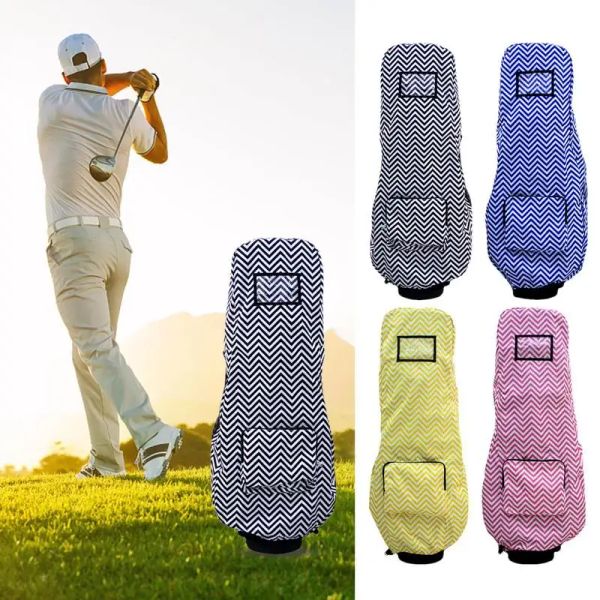 Sacs de golf sac de pluie couvercle de golf pliable de golf Protecteur à poussière Protecteur complet de golf armoirie avec poche avec poche sac de golf portable
