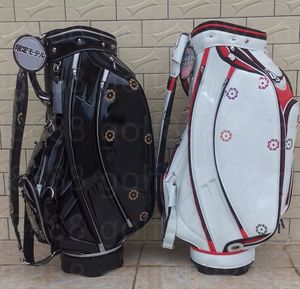 Sacs Golf Blanc noir Sacs Chariot Grand diamètre et grande capacité Matériau imperméable Contactez-nous pour plus de photos