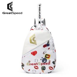 Sacs Greatpeed Tenis Racket Backpack avec baskets Partement 2 In1 Sac de sport d'épaule BAG BADMINTON SAG