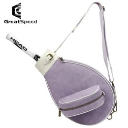 Tassen GreatSpeed Tennis Single Shoulder Bag Badminton Backpack Volwassen oneshouler Tote Vintage Bag Men- en Damesmodellen