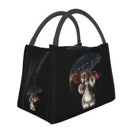 Sacs Gremlins Mogwai Monster Isulated Sacs pour les femmes Horreur imperméable Gizmo Thermal Cooler Bento Box Beach Camping Travel