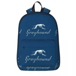 Sacs Greyhound Blue Bus Logo sac à dos Sac de livres d'étudiant sac à bandoulière ordinateur portable Rucksack Imperproofing Travel Rucksack Children School Bag