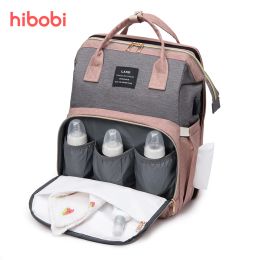 Sacs Hibobi pliage maman sac portable lit pliant lit largecapacité bébé sac à dos femelle maman de maman