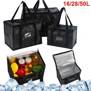 Bolsas de alta calidad bolsas aisladas duraderas bolsas frías calientes bolsas de almuerzo bolsas bolsas de alimentos contenedor de almacenamiento conveniente para llevar caja para llevar