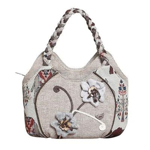 Sacs Appliques à cordes vintage chaudes Femmes Small Traveler Handbags! Belle toile de folie Totes décontractés