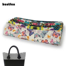 Sacs Huntfun New Trim Floral Tissu Trim pour Classic Mini OBAG Handbagcotton Fabric Decorating for O Bag Body