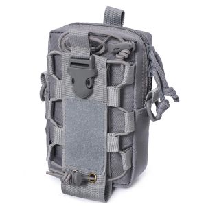 Sacs Chasse Sac de taille molle pochette de bouteille militaire sac tactique militaire EDC Tools Pack de gilet extérieur pack de téléphone accessoires