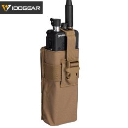 Sacs Idogear Airsoft Radio Pouche pour Talkie Talkie MOLLE MBITR AN / TRI PRC148 152 OURDOOR SPORT TACTICAL TOTH TOLL 3552