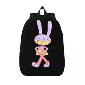 Sacs Jax The Amazing Digital Circus Backpack for Preschool Primary Primary Student Bunny Rabbit Bookbag Boy Girl Girls Kids Daypack Gift