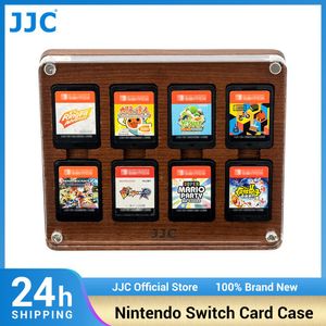 Tassen JJC 8 slots Switch Game Card Case Holder Box voor Nintendo Switch