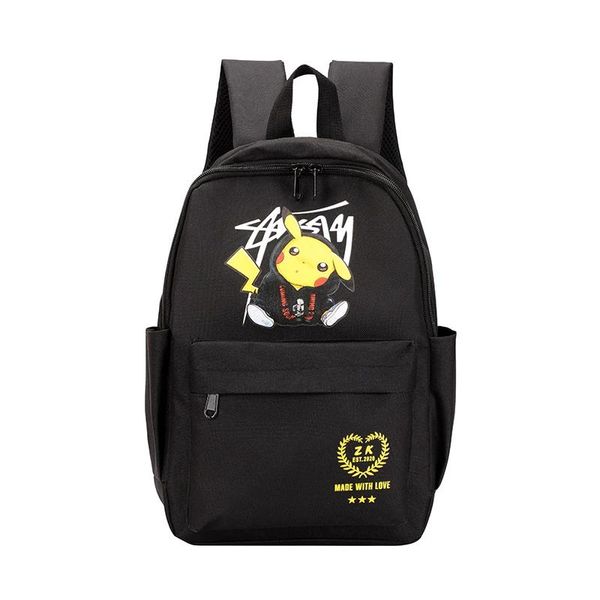 Bolsas Kawaii Light School Bolss para niños Cartoon lindo bache de nylon mochila de nylon anti -splash