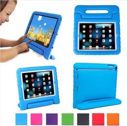 Bolsas para niños, soporte con mango, espuma EVA, cubierta a prueba de golpes, soporte para iPad 7, 8, 9, 10,2, 10,9 air Mini 4, funda galaxy tab 3D, lindo porta