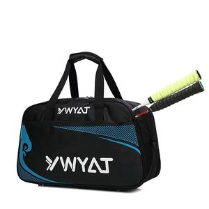 Bolsas de gran capacidad Impermeable Badminton Tennis Sport Bag para hombres Racket Gym Fitness Bolso Raquete de tenis Accessorios