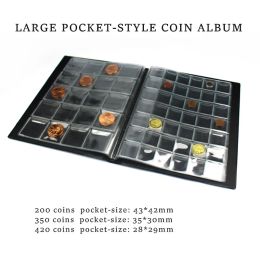 Sacs Large Pocket Coin Album 200/310/350 / 420POCKETS CONOR LIVRE LIVRE ALBUM MINGT PCCB