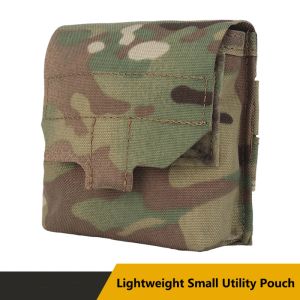 Sacs Lightweight Small Camouflage Utility Pouch, Sac de voyage en plein air, Sac Tactique MOLLE multifonctionnel