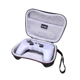 BOLSS LTGEM Black Eva Hard Case para 8bitdo SN30 Pro+ Bluetooth GamePad (edición SN) Nintendo Switch