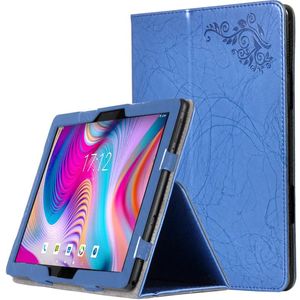 Tassen Luxe Print Bloem PU Case voor Teclast T30 10.1 inch Tablet Cover met Draagriem + Stylus Pen