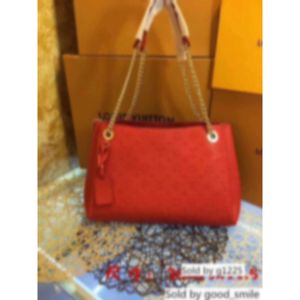 Sacs M43758 SURENE MM Red Handbag Hobo Handles Boston Cross Messenger