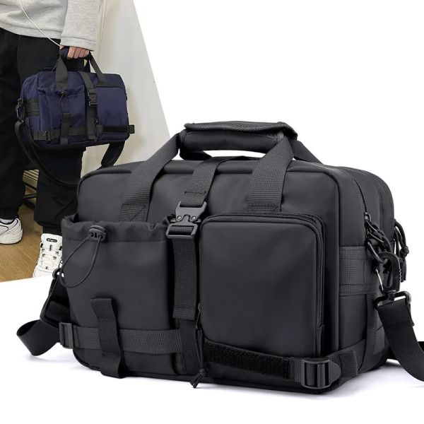 Sacs sac pour hommes à grande capacité sac à épaule décontractée sac d'ordinateur portable sac transportent le sac de voyage à bagages pour femmes sac à main