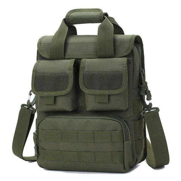 Bolsos para hombre, bolso táctico para ordenador portátil, bolso militar, bolsos de hombro tipo bandolera, camuflaje Molle, caza, Camping, deportes de senderismo al aire libre XA318D