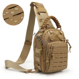 Sacs Men Tactical Military Bager Sac Army Aisroft MOLLE SLING BACKPACK RADIGNE DE RADIGNE DE CAMPAGE DE PLIMING EDC Sacs de poitrine