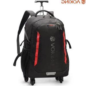 Sacs Men de voyage de voyage Sac à bagages roulants sacs sacs à dos sur roues sac à dos pour affaires