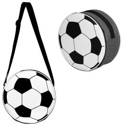 Tassen mannen vrouwen koeler lunchbag voetbalvoetbalpatroon kinderen draagbare thermische eten picnic tassen voor schoolmeisjes jongens lunchbox Tote