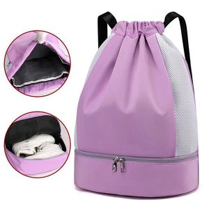 Sacs Men Sacs de sport pour femmes pour l'entraînement en fitness Natation Sac à dos Dry Séparation humide indépendante Sac de gymnase Sac de Sport XA170L