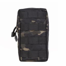 Bolsas Accesorios militares Táctica de bolsa para Airsoft Molle Bag Tactical Tactical Pouch Hunt Belt Belt Pouch Soft McBk