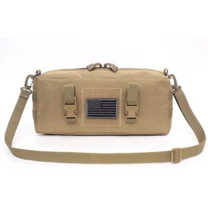 Bolsas Militar EDC Gear Molle Pouch Bolsa de hombro Mochila al aire libre Paquete de cintura para campamento Accesorios de caza de senderismo bolsos