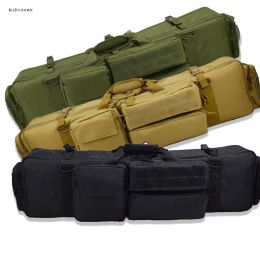 Tassen Militaire jacht M249 Tas Nylon Gun Sleeve Combat Protection Bag Tactical Gun Bag schieten Training Sniper Luchtpistool Mouw