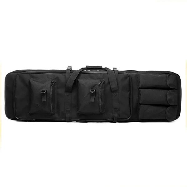 Bolsas Bolsa para arma táctica militar, 85CM, 100CM, 120CM, mochila doble para Rifle, tiro al aire libre, caza, funda protectora para pistola Airsoft, bolsas de transporte