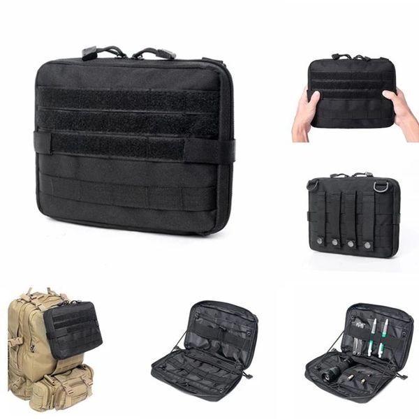 Sacs militaires tactiques Molle, pochette de premiers secours médicaux, Sport de plein air, sac à dos multifonction en Nylon, accessoire de l'armée EDC, sac à outils de chasse