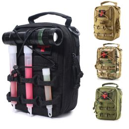 Sacs kits de premiers soins tactiques molles sac médical Sac d'urgence de l'urgence de la chasse à la chasse d'urgence de camping outils de survie militaire EDC pack