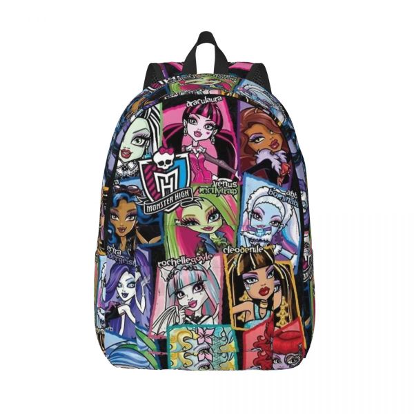 Sacs Monster High Draculaura Personnage pour les adolescents Student School Bookbag Daypack Elementary High College Sports