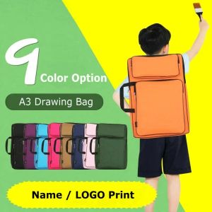 Tassen Multi Colors A3 Drawsso Board BACKACK A3 ART TAG VOOR TRAPKEN ART ALTVOORDELING KINDEREN TAKTAKBAK ART PORTFOLIO CASE